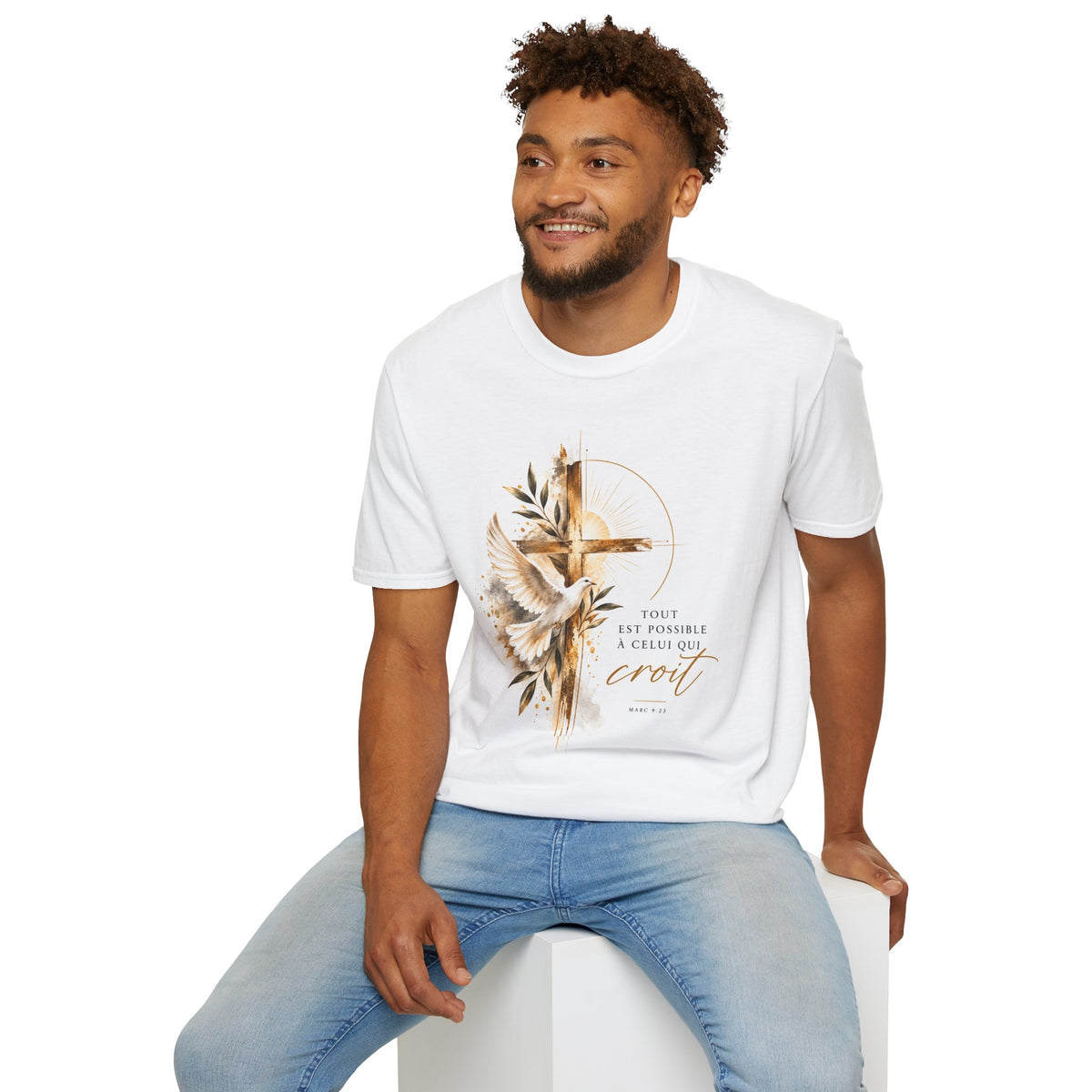 T-shirt "Tout est possible à celui qui croît"