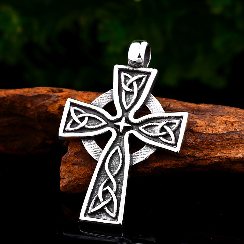 Stainless Steel Pendant Men's Creative Cross