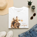 T-shirt unisexe « Sois fort et courageux »