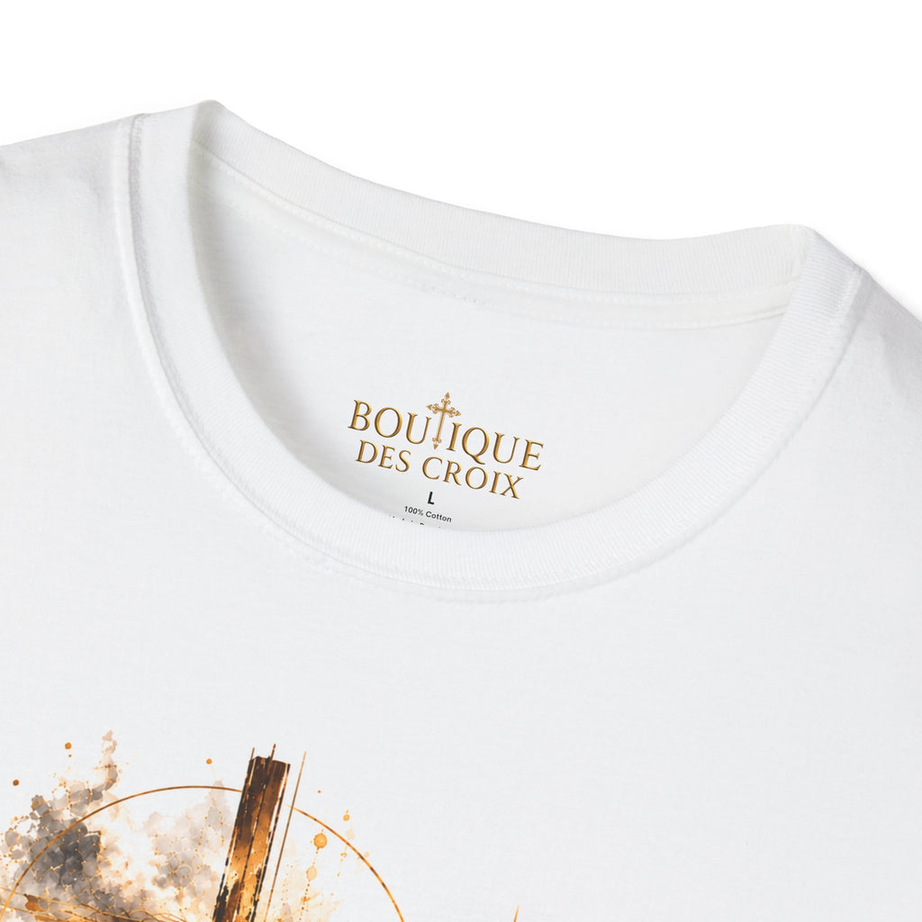 T-shirt unisexe « Sois fort et courageux »