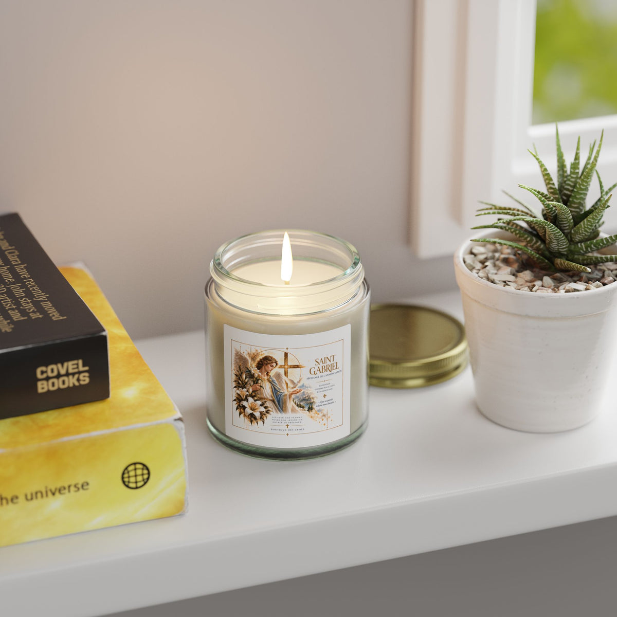Bougie Saint Gabriel – Archange de l’Annonciation | Guidance, Communication & Bénédiction
