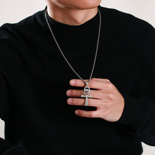 croix d'Ankh avec oeil de Ra