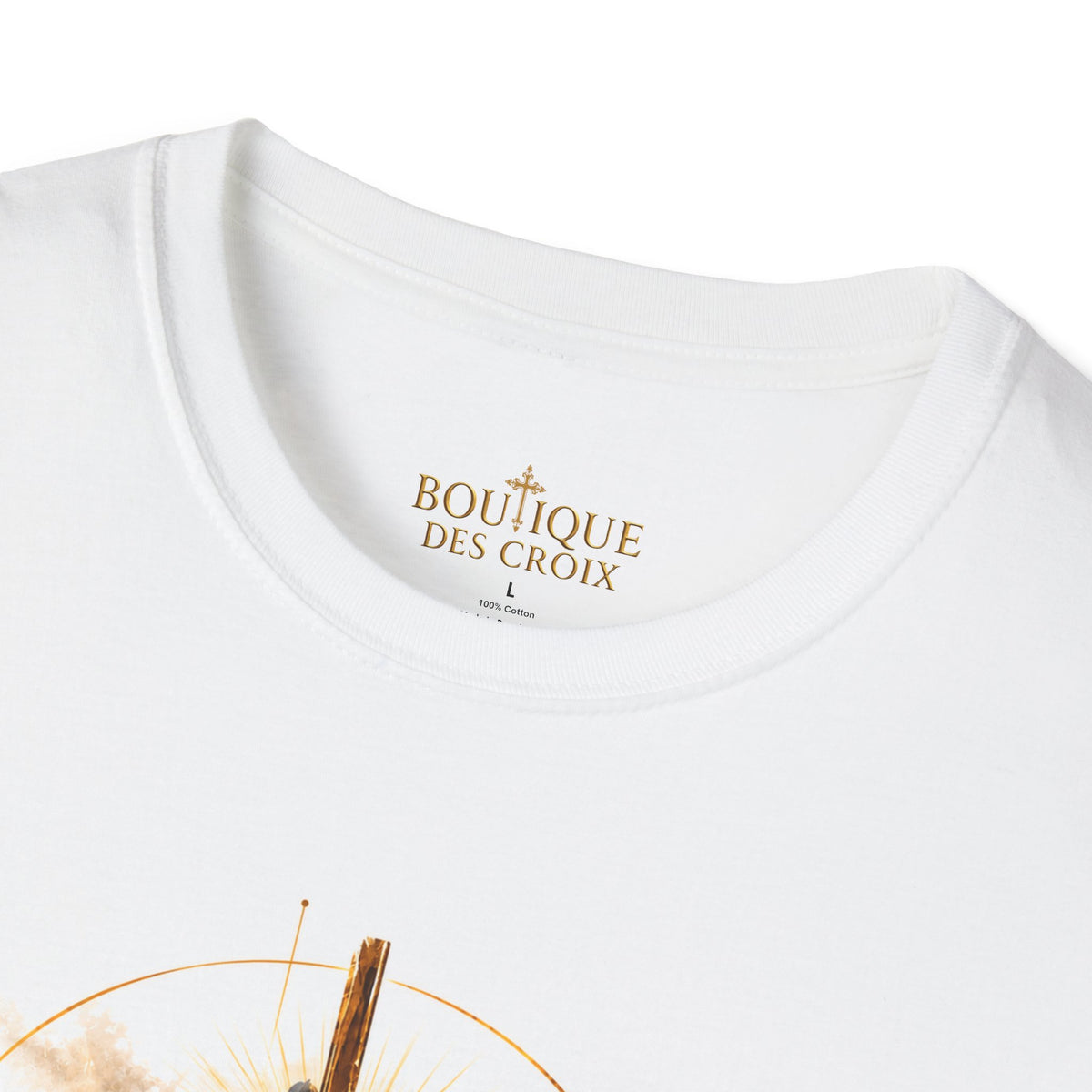 T-shirt unisexe « Ma foi déplace des montagnes »