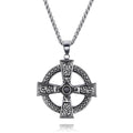 Pendentif Croix Celtique Homme – Acier Inoxydable