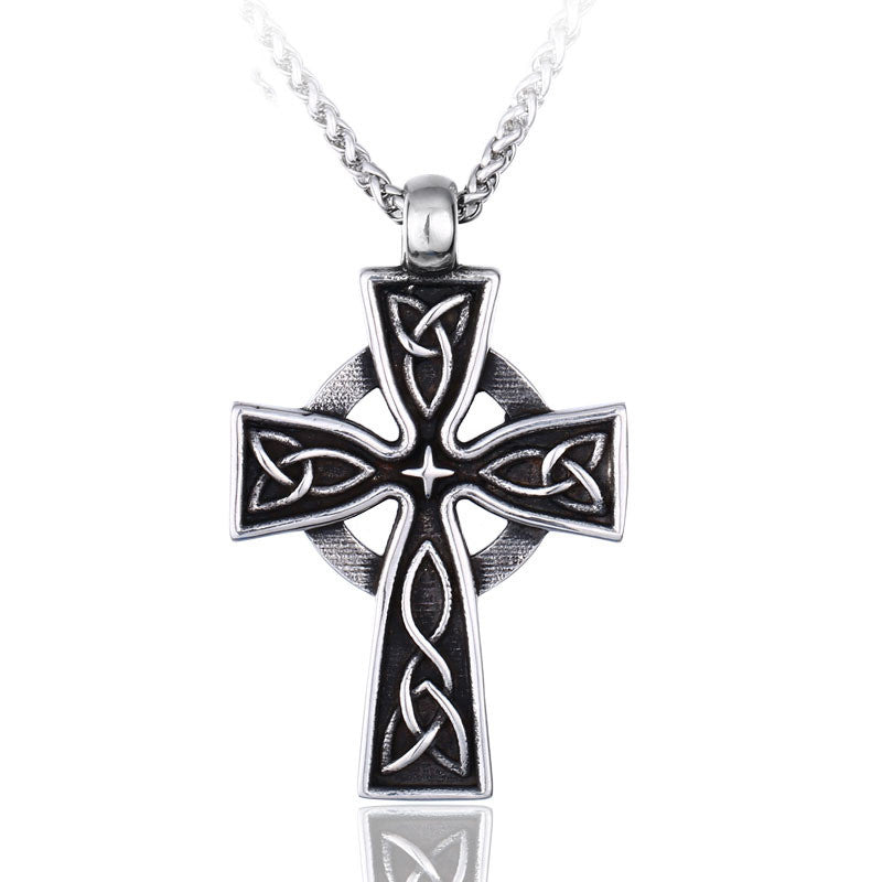 Stainless Steel Pendant Men's Creative Cross