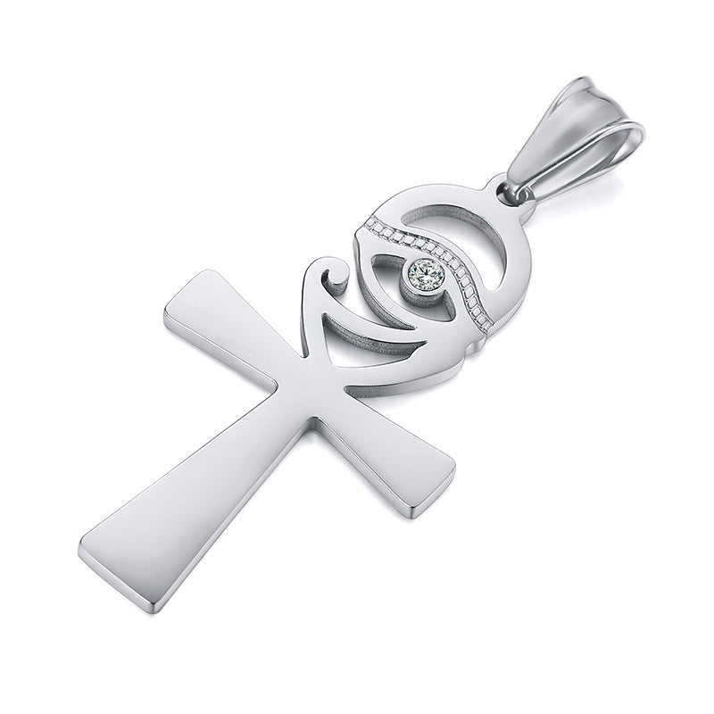 croix d'Ankh avec oeil de Ra