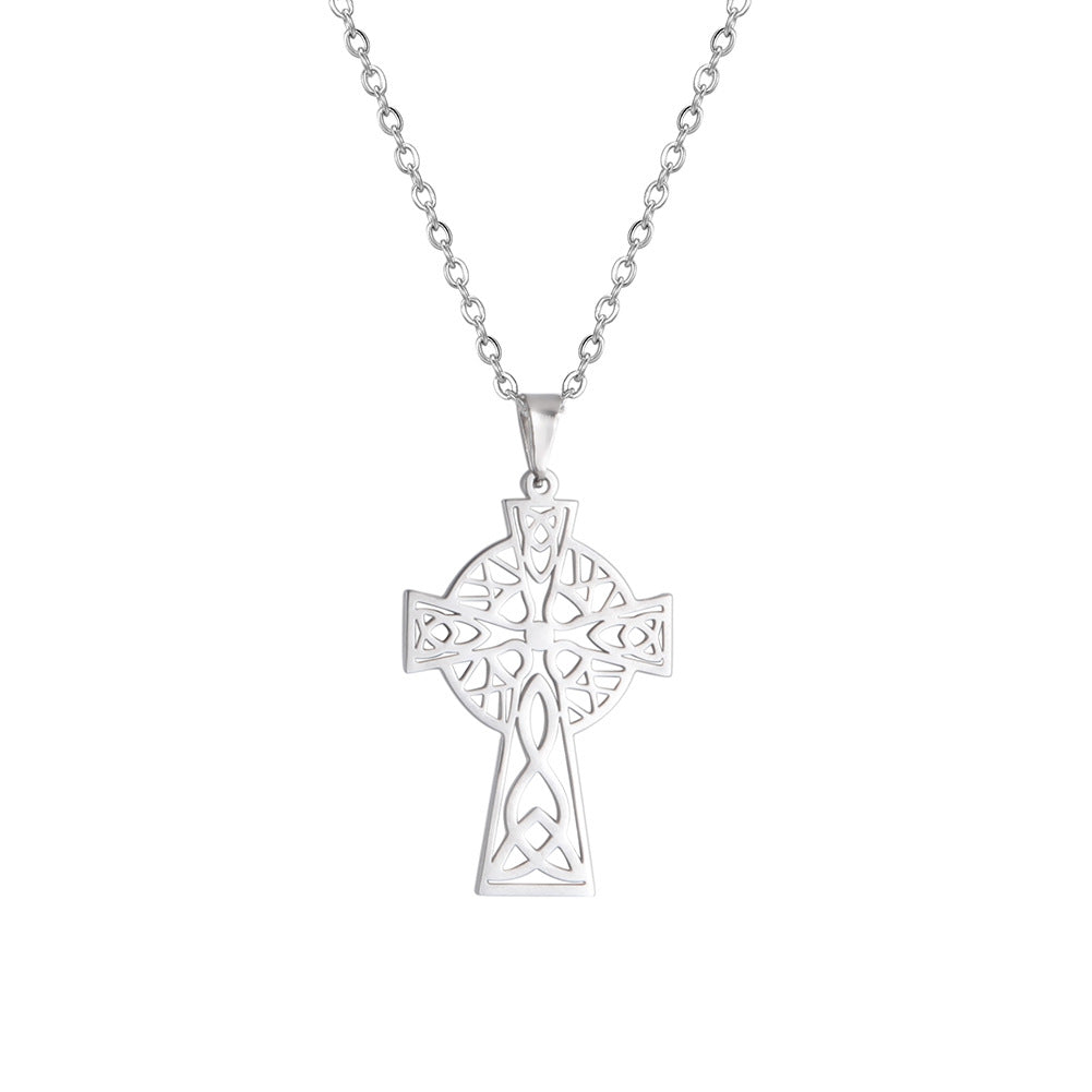Pendentif croix celtique homme