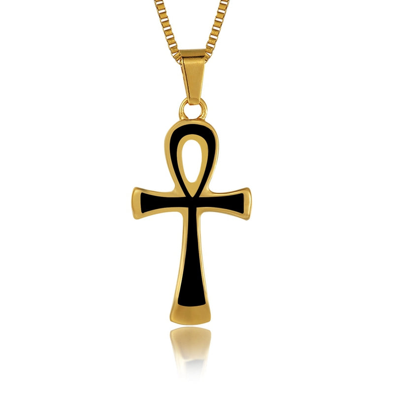 Croix Ankh Dorée
